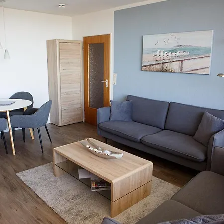 아파트 Haus Uthlande Uthlande Whg 17 Kuestenperle 비크아프포르